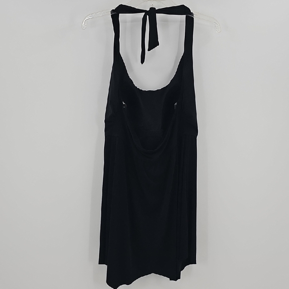 NWT Longitude One-Piece Black Swimsuit Size 12 - Picture 2 of 6